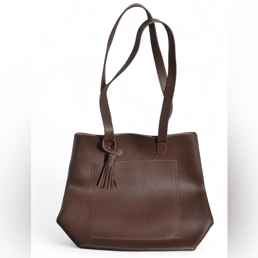 Tote Bag for Women Purses and Handbags Shoulder Bag Faux Leather Pebbled - Picture 12 of 12